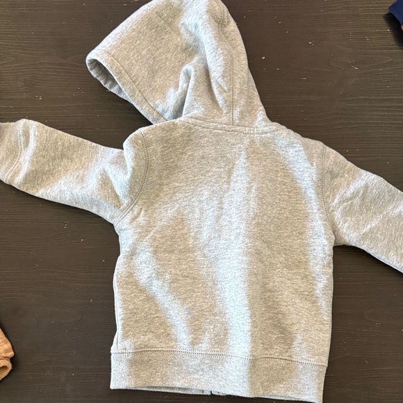GAP Light Gray Zip-Up Hoodie - Picture 2 of 3